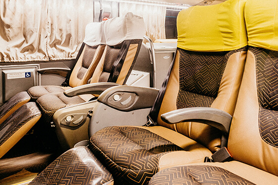 bellevue charter bus service