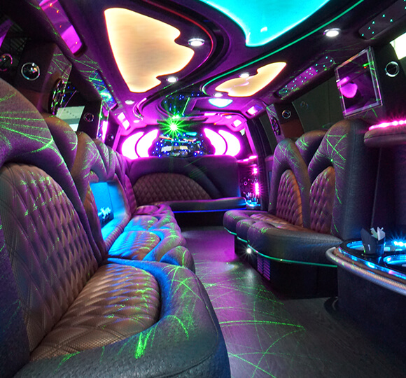 bellevue limousine interior