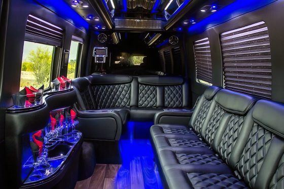 12-passenger sprinter interior 2