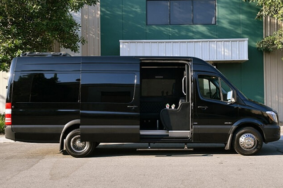 14-passenger sprinter exterior