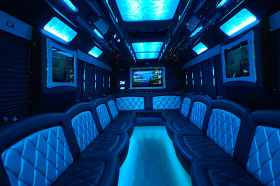 one of our vancouver party buses