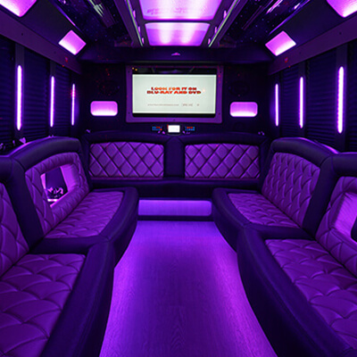 party bus interior