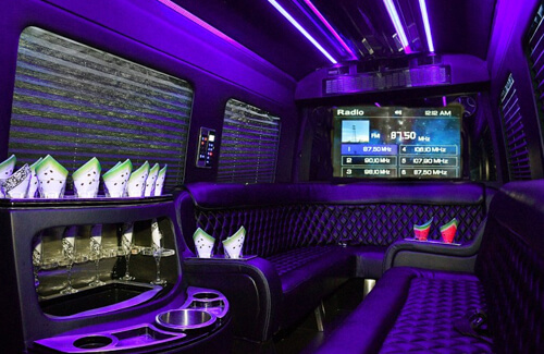 Tacoma party bus rental services