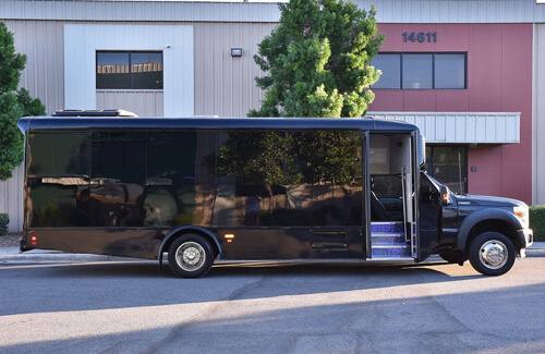 luxury charter buses in Woodinville