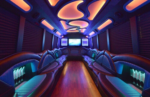 Premium seats in all charter buses